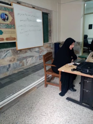 جلسه دوشنبه های قرآنی با تفسیر سوره حمد توسط خانم دکتر اصیل پردیس خواهران  3