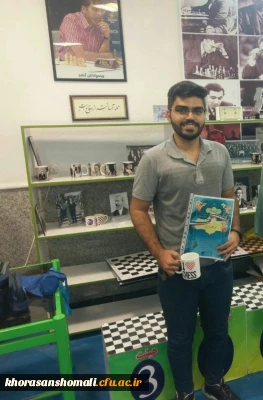 قهرمان المپیاد ورزشی در رشته شطرنج توسط دانشجو معلم پردیس امام محمد باقر(ع)