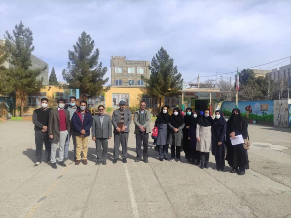 بازدید مسئولین  دانشگاه فرهنگیان خراسان شمالی از مدارس میزبان فارغ التحصیلان دانشگاه فرهنگیان در شهرستان اسفراین  3