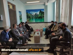 بازدید مسئولین  دانشگاه فرهنگیان خراسان شمالی از مدارس میزبان فارغ التحصیلان دانشگاه فرهنگیان در شهرستان اسفراین  6