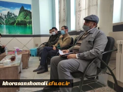 بازدید مسئولین  دانشگاه فرهنگیان خراسان شمالی از مدارس میزبان فارغ التحصیلان دانشگاه فرهنگیان در شهرستان اسفراین  7