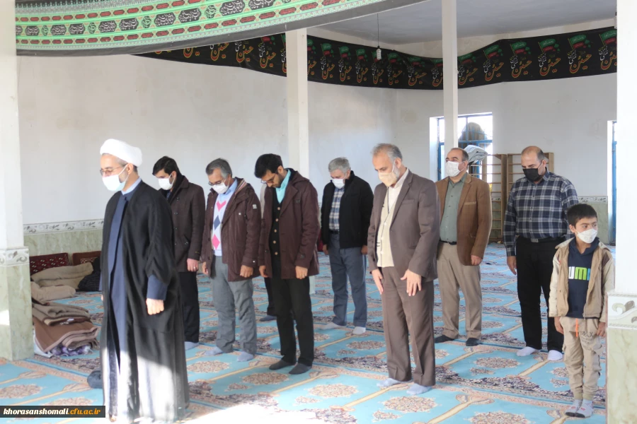 بازدید یک روزه اساتید و کارکنان دانشگاه فرهنگیان از فعالیت های جهادی دانشجومعلمان در مناطق محروم مانه و سملقان (روستای کال ایمانی) 2