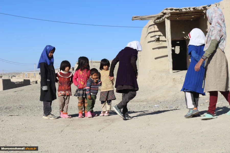 بازدید یک روزه اساتید و کارکنان دانشگاه فرهنگیان از فعالیت های جهادی دانشجومعلمان در مناطق محروم مانه و سملقان (روستای کال ایمانی) 2
