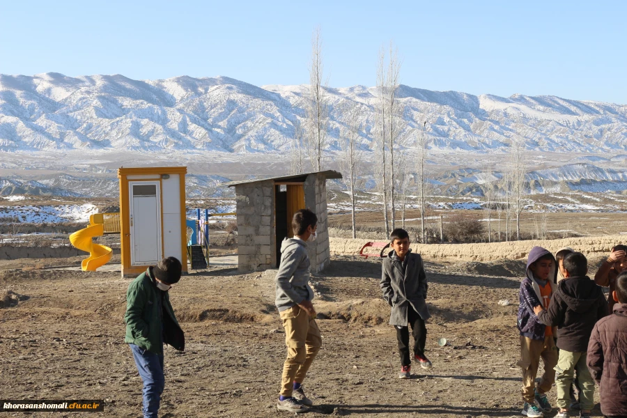 بازدید یک روزه اساتید و کارکنان دانشگاه فرهنگیان از فعالیت های جهادی دانشجومعلمان در مناطق محروم مانه و سملقان (روستای کال ایمانی) 2