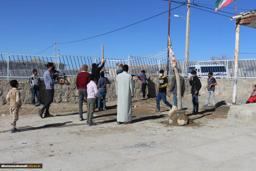 بازدید یک روزه اساتید و کارکنان دانشگاه فرهنگیان از فعالیت های جهادی دانشجومعلمان در مناطق محروم مانه و سملقان (روستای کال ایمانی) 2