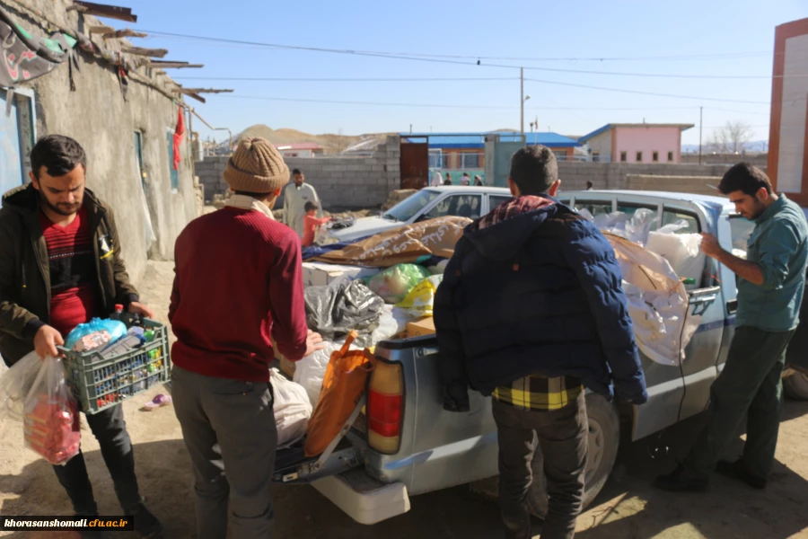 بازدید یک روزه اساتید و کارکنان دانشگاه فرهنگیان از فعالیت های جهادی دانشجومعلمان در مناطق محروم مانه و سملقان (روستای کال ایمانی) 2