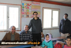 بازدید یک روزه اساتید و کارکنان دانشگاه فرهنگیان از فعالیت های جهادی دانشجومعلمان در مناطق محروم مانه و سملقان (روستای کال ایمانی) 2