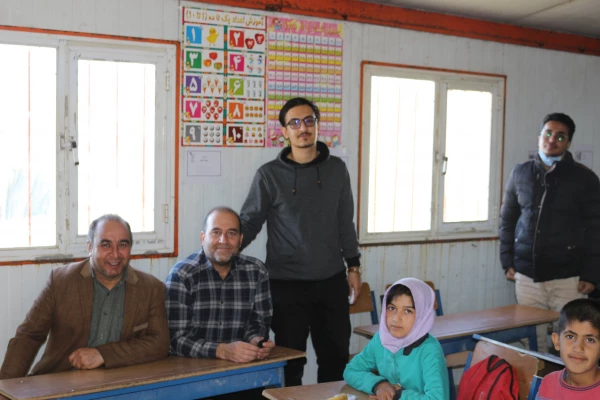 بازدید یک روزه اساتید و کارکنان دانشگاه فرهنگیان از فعالیت های جهادی دانشجومعلمان در مناطق محروم مانه و سملقان (روستای کال ایمانی) 2