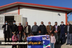 بازدید یک روزه اساتید و کارکنان دانشگاه فرهنگیان از فعالیت های جهادی دانشجومعلمان در مناطق محروم مانه و سملقان (روستای کال ایمانی) 2