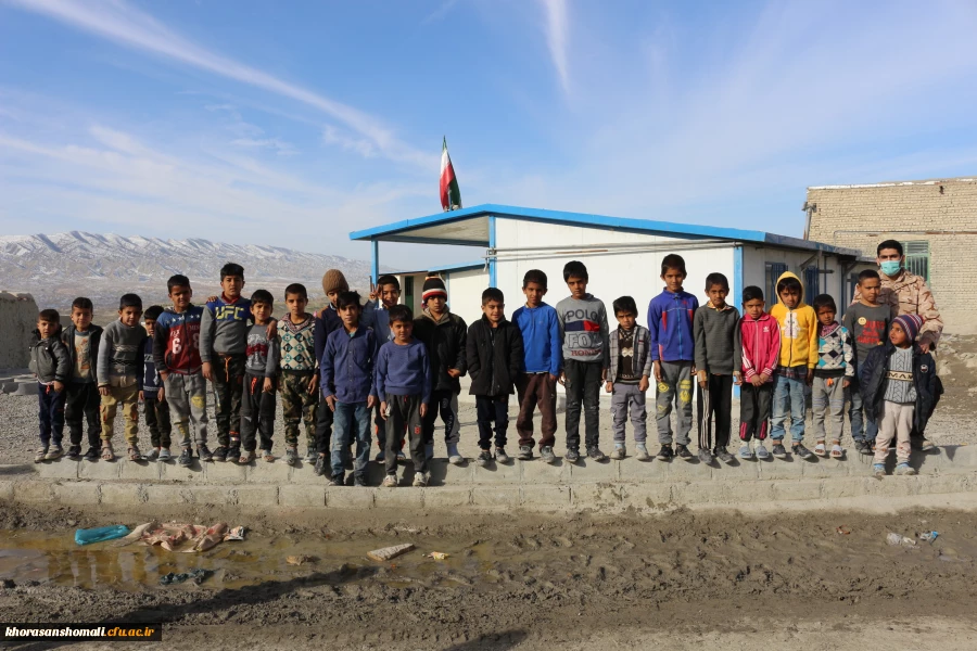 بازدید یک روزه اساتید و کارکنان دانشگاه فرهنگیان از فعالیت های جهادی دانشجومعلمان در مناطق محروم مانه و سملقان (روستای کال ایمانی) 2