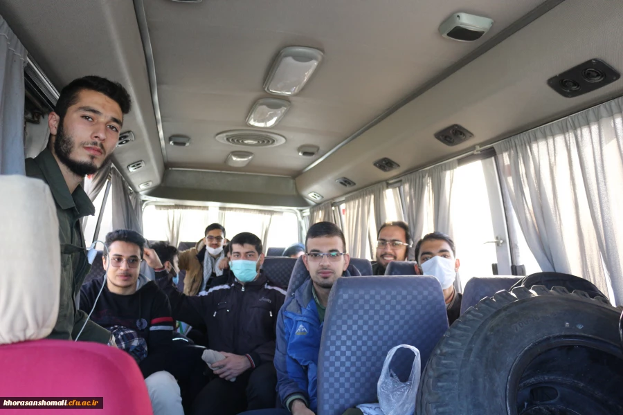 بازدید یک روزه اساتید و کارکنان دانشگاه فرهنگیان از فعالیت های جهادی دانشجومعلمان در مناطق محروم مانه و سملقان (روستای کال ایمانی) 2