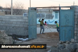 بازدید یک روزه اساتید و کارکنان دانشگاه فرهنگیان از فعالیت های جهادی دانشجومعلمان در مناطق محروم مانه و سملقان (روستای کال ایمانی) 2