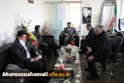 بازدید از فعالیت های عمرانی دانشگاه فرهنگیان استان توسط دکتر مصلحی و دکتر حسینی به همراه آقای فرودی از دانشگاه فرهنگیان کشور  7