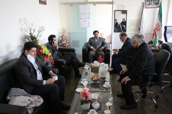 بازدید از فعالیت های عمرانی دانشگاه فرهنگیان استان توسط دکتر مصلحی و دکتر حسینی به همراه آقای فرودی از دانشگاه فرهنگیان کشور  7