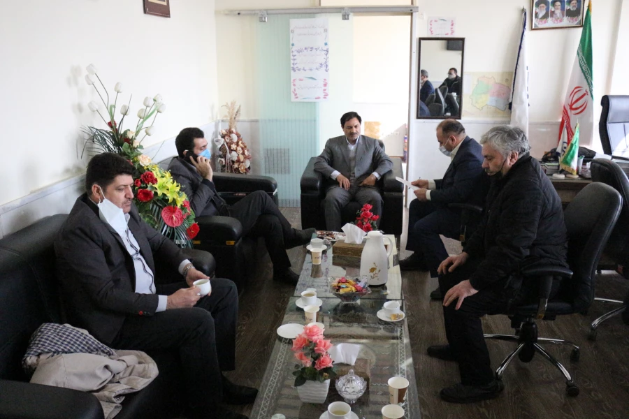 بازدید از فعالیت های عمرانی دانشگاه فرهنگیان استان توسط دکتر مصلحی و دکتر حسینی به همراه آقای فرودی از دانشگاه فرهنگیان کشور  7