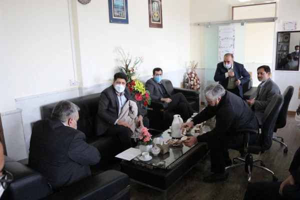 بازدید از فعالیت های عمرانی دانشگاه فرهنگیان استان توسط دکتر مصلحی و دکتر حسینی به همراه آقای فرودی از دانشگاه فرهنگیان کشور  8