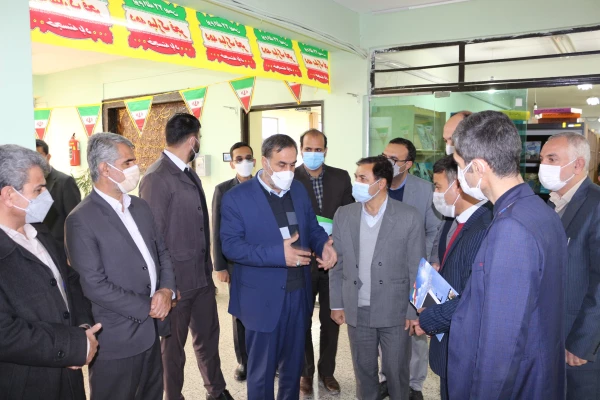 بازدید استاندار خراسان شمالی و جناب آقای دکتر دلقندی از دانشگاه فرهنگیان استان خراسان شمالی  9