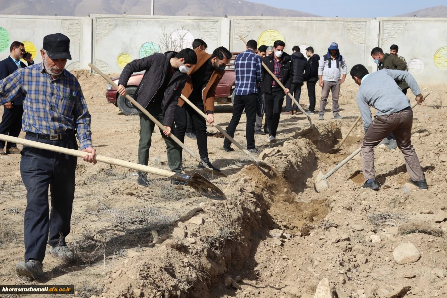 برگزاری مراسم روز درختکاری در دانشگاه فرهنگیان  6