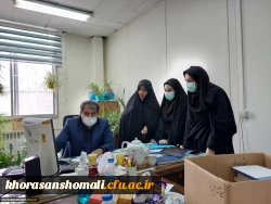 بازدید ناظر همکار اقای کیفی از استان خراسان شمالی ازفعالیت های فرهنگی از مدیریت و پردیس های آذربایجان شرقی 2