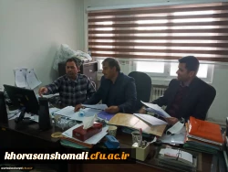 بازدید ناظر همکار اقای کیفی از استان خراسان شمالی ازفعالیت های فرهنگی از مدیریت و پردیس های آذربایجان شرقی 3