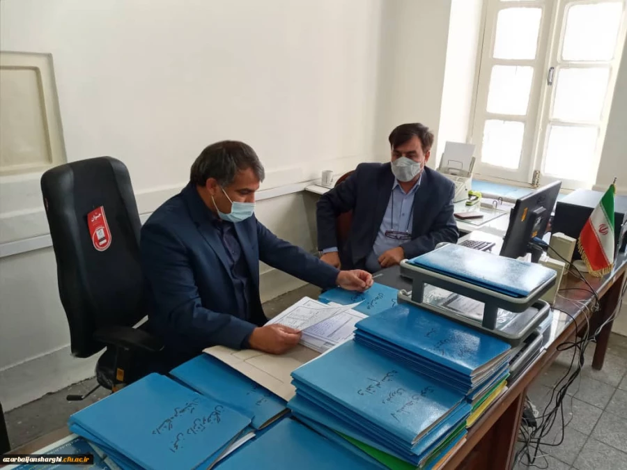 بازدید ناظر همکار اقای کیفی از استان خراسان شمالی ازفعالیت های فرهنگی از مدیریت و پردیس های آذربایجان شرقی 4