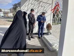 بازدید ناظر همکار اقای کیفی از استان خراسان شمالی ازفعالیت های فرهنگی از مدیریت و پردیس های آذربایجان شرقی 6