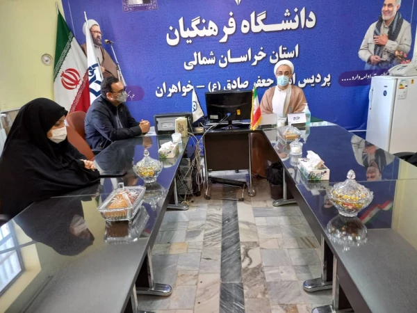 بزرگداشت روز شهدا پردیس امام جعفر صادق (ع) از فرزند شهید یوسف علی رحیمی 2