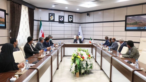 در دیدار نوروزی با استاندار استان خراسان شمالی و با حجت الاسلام براتی زاده رئیس کل دادگستری استان 2