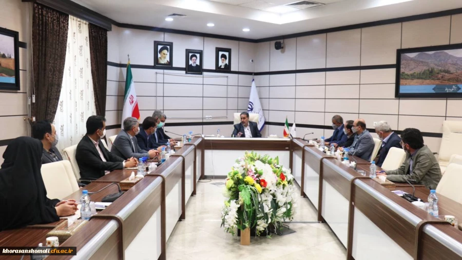 در دیدار نوروزی با استاندار استان خراسان شمالی و با حجت الاسلام براتی زاده رئیس کل دادگستری استان 2