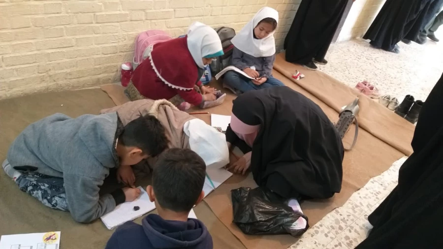 اردوی جهادی بسیج  دانشجویان دانشگاه در منطقه مانه وسملقان (روستاهای کوشکی تپه ،خرمه ده، قسطی وعشق آباد ) 2