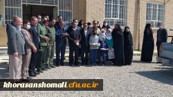 اردوی جهادی بسیج  دانشجویان دانشگاه در منطقه مانه وسملقان (روستاهای کوشکی تپه ،خرمه ده، قسطی وعشق آباد ) 2