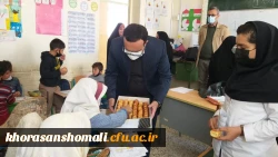 اردوی جهادی بسیج  دانشجویان دانشگاه در منطقه مانه وسملقان (روستاهای کوشکی تپه ،خرمه ده، قسطی وعشق آباد ) 2