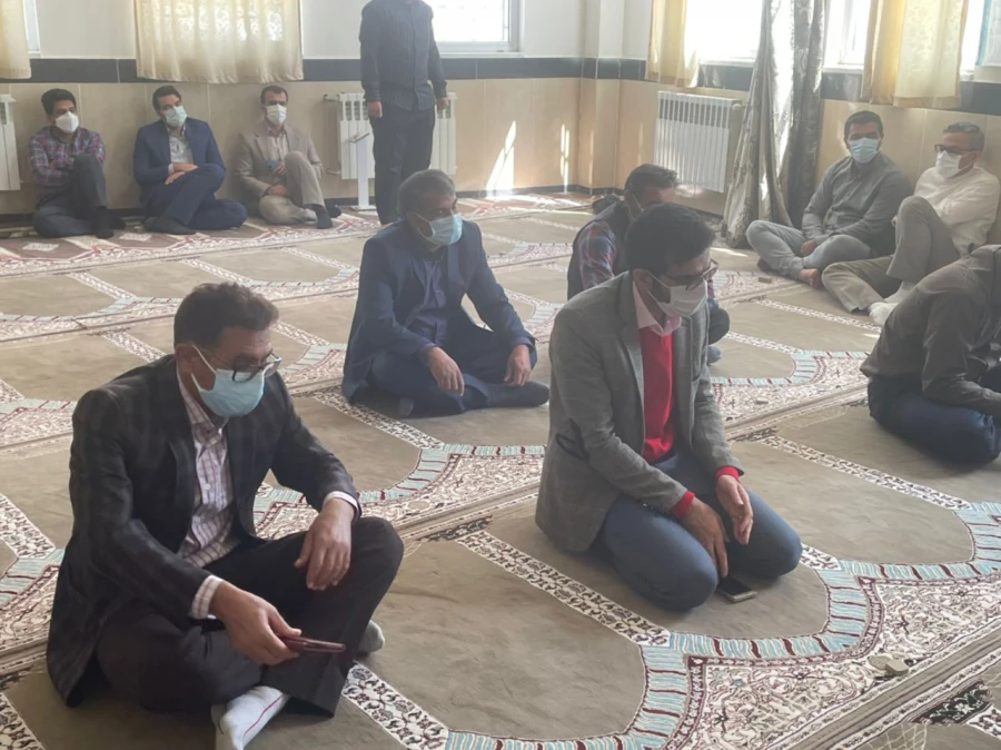 جلسه شورای اداری آخر سال 1400 با همکاران پردیس های استان  5