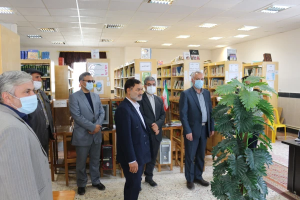 بازدید میدانی فرماندار بجنورد از روند برگزاری کلاسهای حضوری دانشگاه و مشکلات وموانع  9