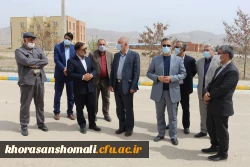 بازدید میدانی فرماندار بجنورد از روند برگزاری کلاسهای حضوری دانشگاه و مشکلات وموانع  11