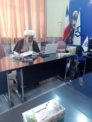 استاد عالی حوزه علمیه قم وعضو ستاد تفسیر قرآن کشور در پردیس امام جعفر صادق (ع) 2