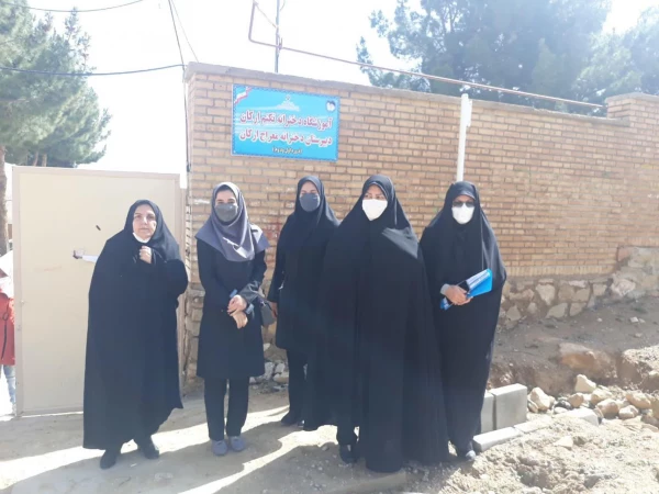 گزارش بازدید نومعلمان از مدارس روستای ارکان  3