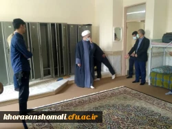 بازدید و بررسی اوضاع سرای دانشجویی پردیس برادران توسط مدیریت محترم پردیس های استان، مسـٔول نمایندگی نهاد رهبری در دانشگاه و مسـٔولین استانی و پردیس 7