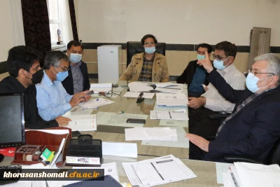 جلسه ستاد اسکان ( ساماندهی و اسکان دانشجو معلمان در پردیس ها )