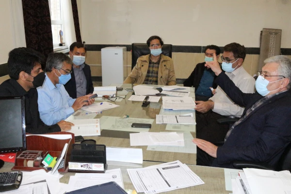 جلسه ستاد اسکان ( ساماندهی و اسکان دانشجو معلمان در پردیس ها ) 2