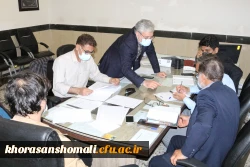 جلسه ستاد اسکان ( ساماندهی و اسکان دانشجو معلمان در پردیس ها ) 2