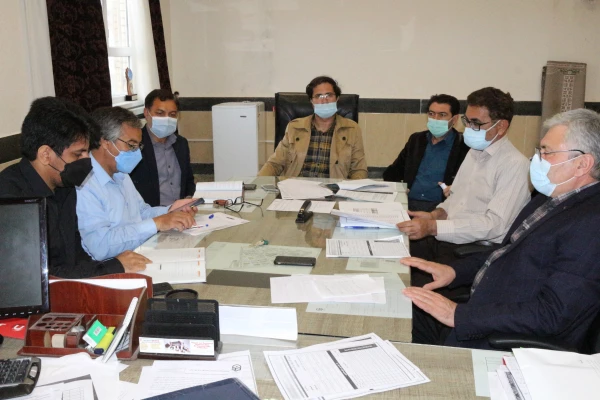 جلسه ستاد اسکان ( ساماندهی و اسکان دانشجو معلمان در پردیس ها ) 2