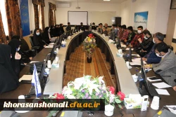 نشست فرهنگی کانون های دانشجویی با ریاست دانشگاه فرهنگیان استان  4