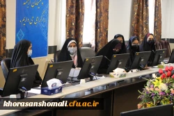 نشست فرهنگی کانون های دانشجویی با ریاست دانشگاه فرهنگیان استان  7