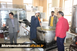 پویش اطعام حسنی طبخ و توزیع شش هزار پرس غذای گرم در ماه مبارک رمضان میان مناطق محروم حاشیه شهر بجنورد توسط دانشگاه فرهنگیان خراسان شمالی 11
