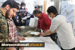 پویش اطعام حسنی طبخ و توزیع شش هزار پرس غذای گرم در ماه مبارک رمضان میان مناطق محروم حاشیه شهر بجنورد توسط دانشگاه فرهنگیان خراسان شمالی 19