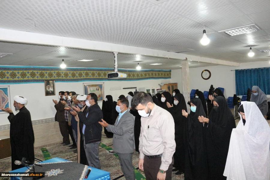 نشست صمیمانه حجت الاسلام نوری امام جمعه شهرستان با دانشجو معلمان و همکاران پردیس امام جعفر صادق (ع) 2