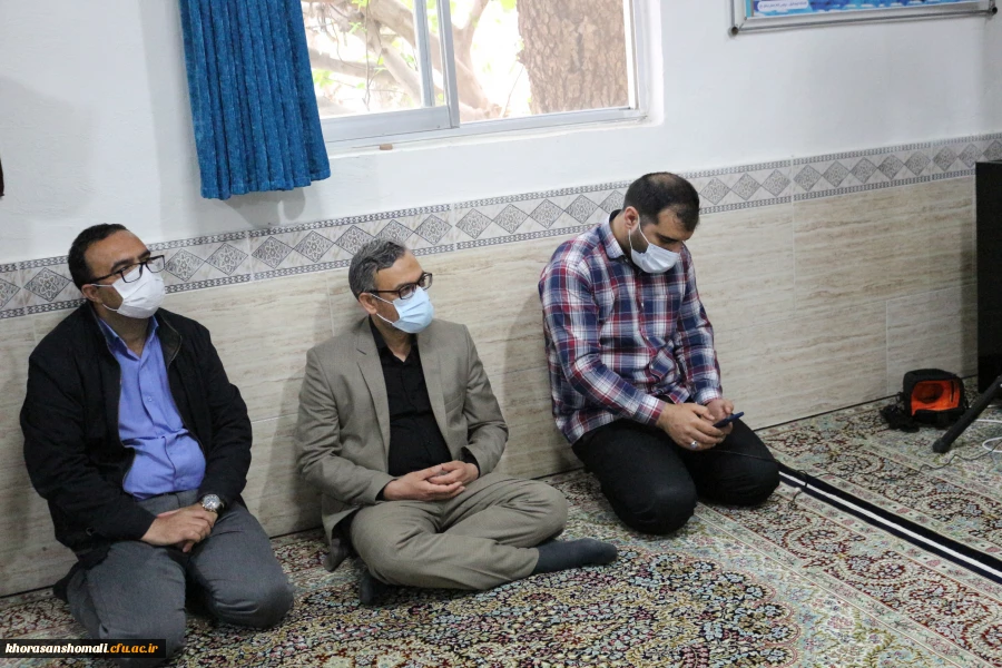 نشست صمیمانه حجت الاسلام نوری امام جمعه شهرستان با دانشجو معلمان و همکاران پردیس امام جعفر صادق (ع) 2