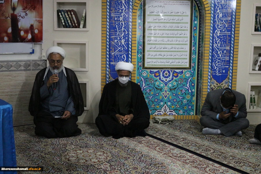 نشست صمیمانه حجت الاسلام نوری امام جمعه شهرستان با دانشجو معلمان و همکاران پردیس امام جعفر صادق (ع) 2