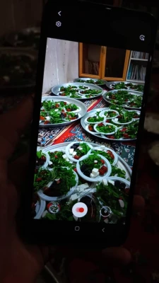 پخت و توزیع غذای گرم بین نیازمندان توسط دانشجو معلمان دختر واحد خواهران  5